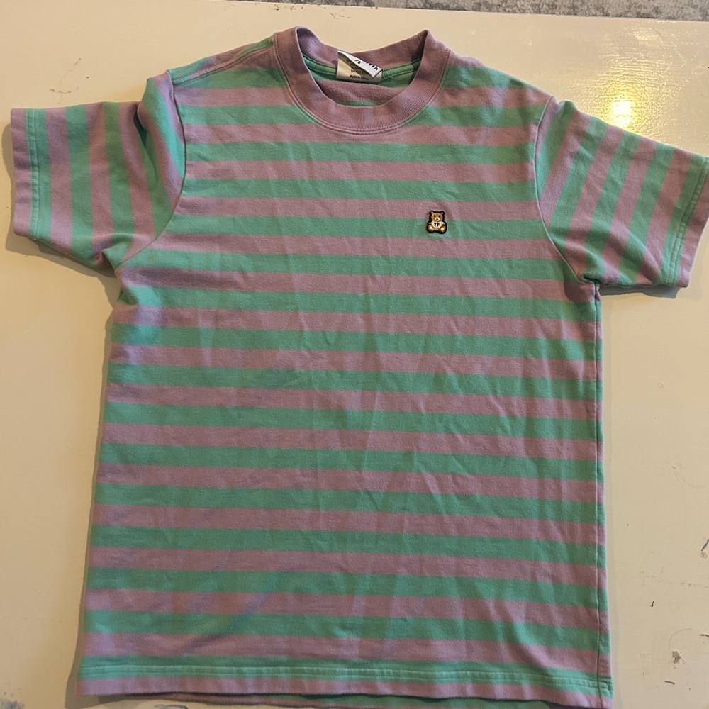 Teddy Fresh Purple and Green Short Sleeve Tee Relaxed‎ Fit